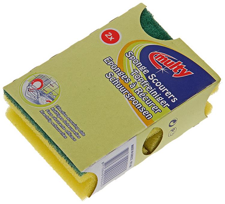Multy 1002225 - gąbka z 2 uchwytami | 15 sztuk