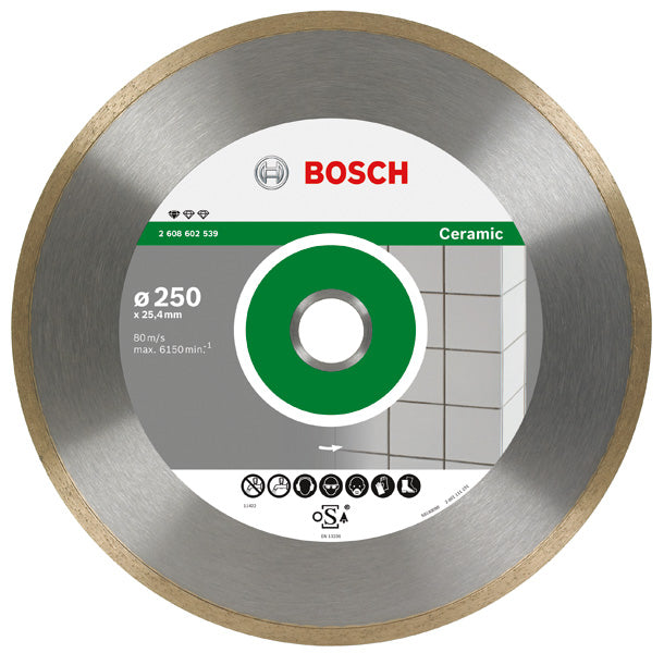 Bosch diamantschild 230x25,4 volledig keramiek