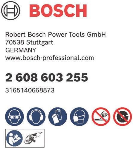 Akcesoria Bosch Tarcza tnąca Bosch prosta standardowa do stali nierdzewnej - Rapido 125mm - 10 sztuk