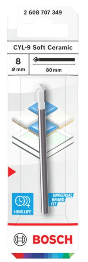 Bosch boor cyl-9 keramische producten 8x80