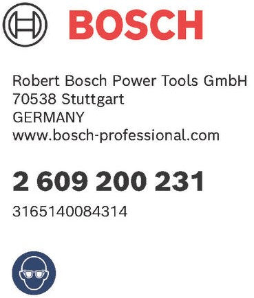 Akcesoria Bosch bez drutu płaskiego typ 57 10,6 x 1,25 x 10 mm 1000 szt. - 2609200231