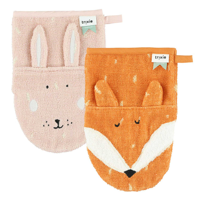 Trixie Washcloths - Mrs Rabbit i Mr. Fox, 2.