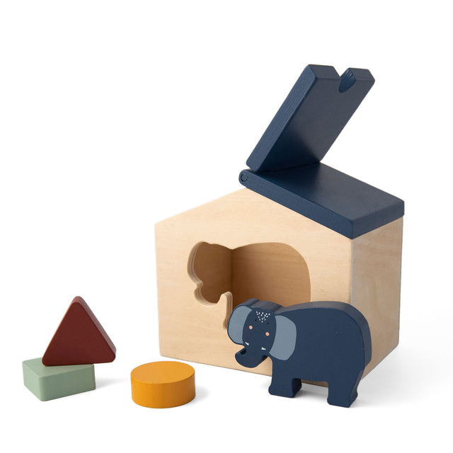 Trixie Wooden House z blokami Pani Elephant