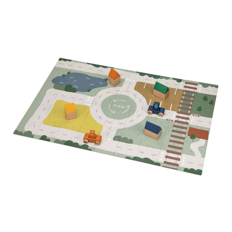Trixie Wooden Street Puzzle z akcesoriami