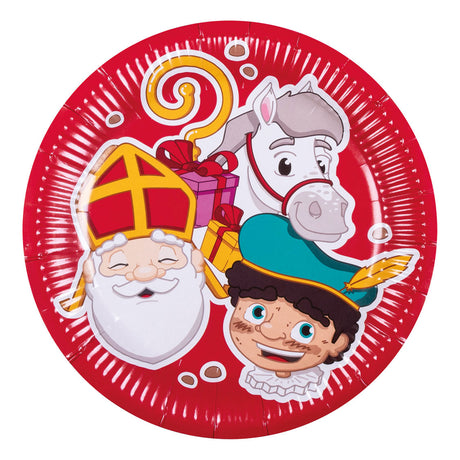 Talerze Boland Sinterklaas, 10 szt.