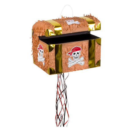 Boland wyciąga piracką skrzynię skarbów pinata