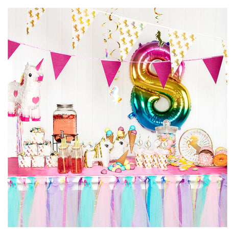 Mini jednorożec pinata Boland 21x17x7cm