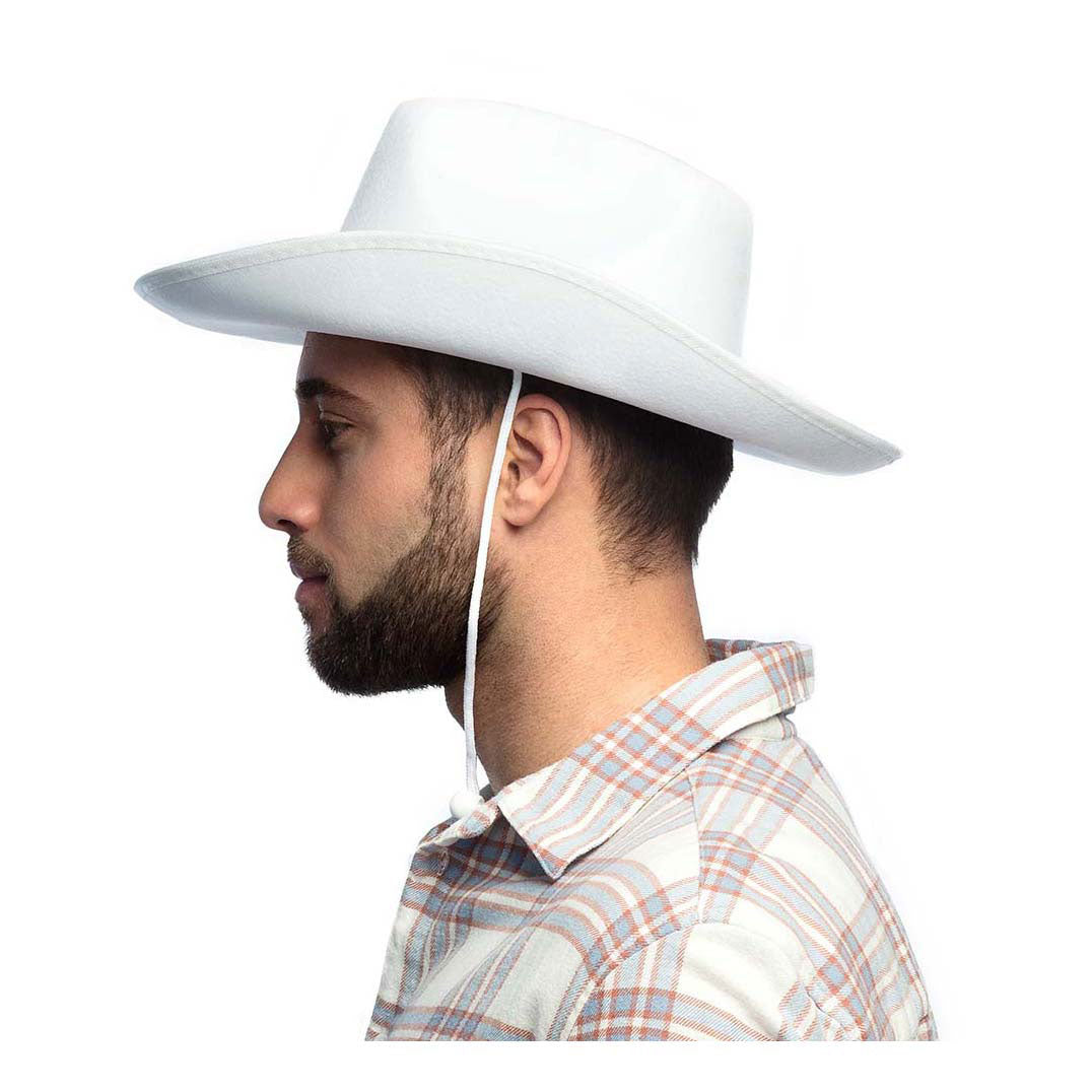 Kapelusz rodeo Boland w kolorze białym