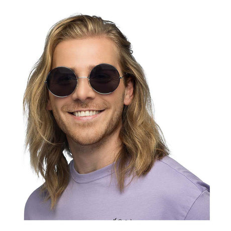Okulary imprezowe Boland hippie XL, szare
