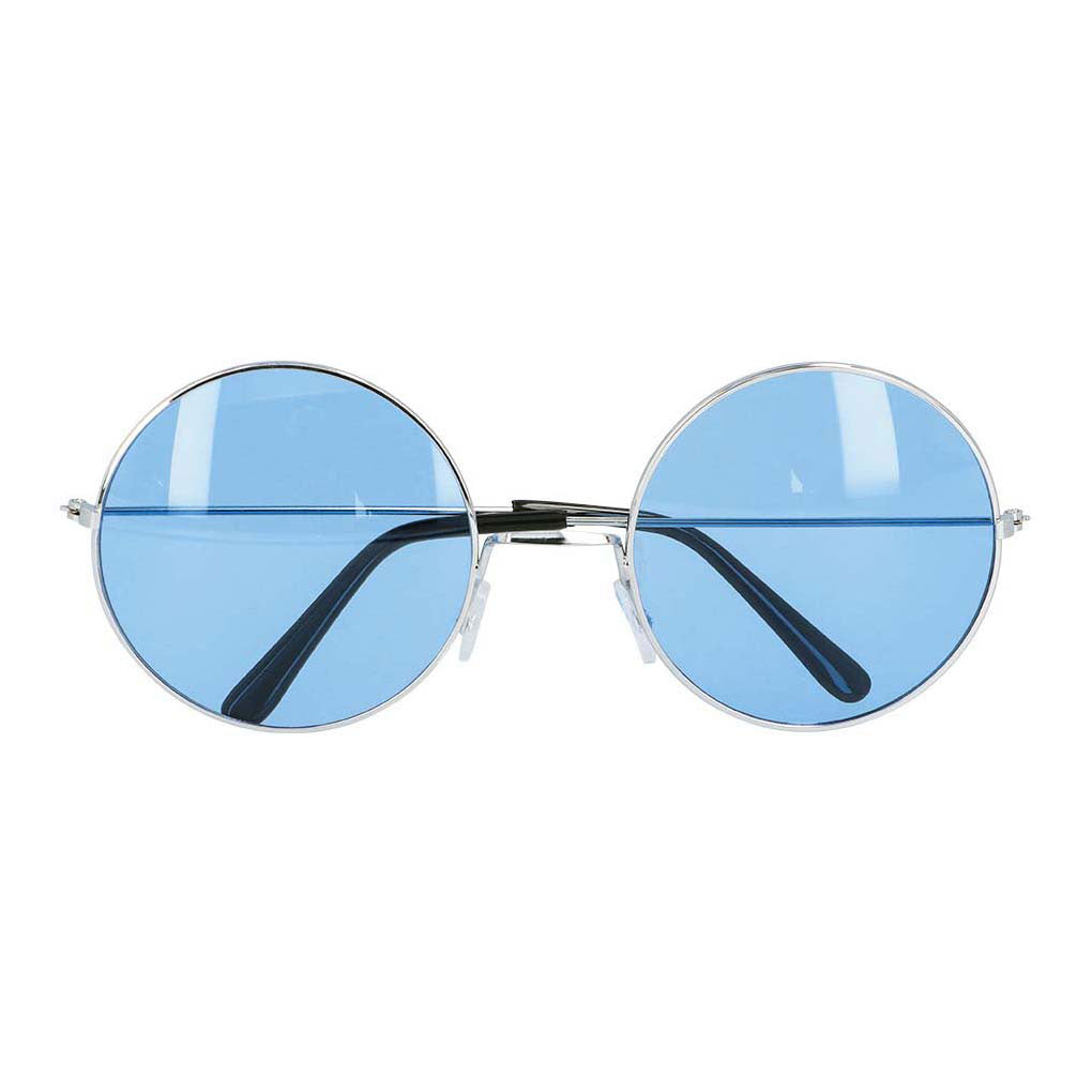 Okulary imprezowe Boland hippie XL niebieskie