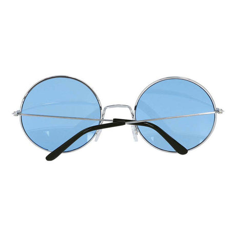 Okulary imprezowe Boland hippie XL niebieskie