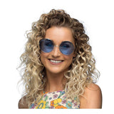 Okulary imprezowe Boland hippie XL niebieskie