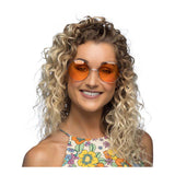 Okulary imprezowe Boland hippie XL pomarańczowe