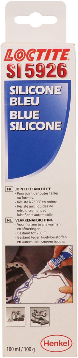 Uszczelnienie powierzchniowe Loctite 5926 silikon 40 ml srebrnoszary