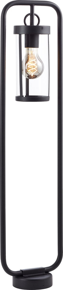 Brilliant Sidney - lampa stojąca zewnętrzna - wysokość 85 cm - e27 max 1x20w - ip44 - czarna