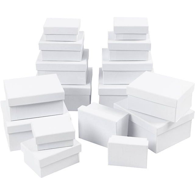 Firma Creativ https: www.cchobby.nl pudełka-prostokątne-h-3-5-4-5-5-5-6-5-cm-dimensions-7-5x5-9-5x7-11-5x8-5-14x11-cm-4x4-piece-1-box