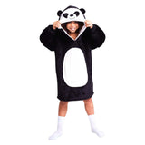 Przytulna bluza z kapturem Noxxiez, średnia panda