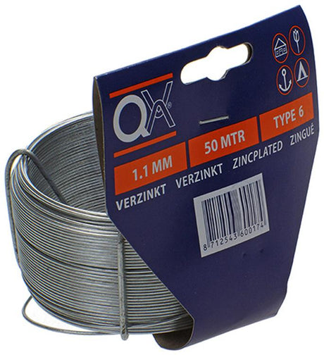 Qx 1013366 - drut wiążący platerowany 1,1mm n.6 | 5 sztuk