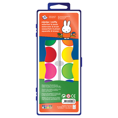 Paleta akwareli Haza Białobrody Miffy