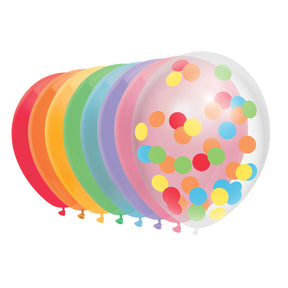 Balony Haza Białobrody tęcza, 10 szt.