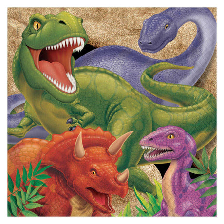 Serwetki Dino Białobrodego Haza, 16 szt.