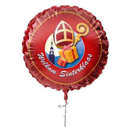 Balon foliowy Haza Białobrody wita Sinterklaasa