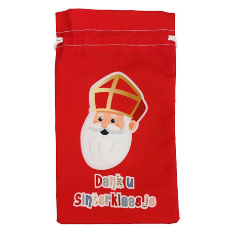 Torebka na pierniki Haza Witbaard Dziękuję sinterklaasje sint co. - 15x25cm