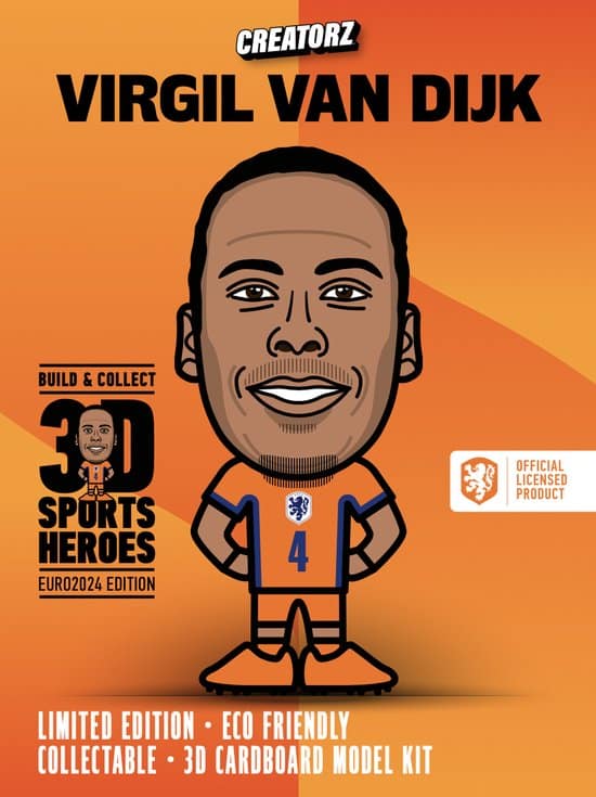 Twórca Oku 3D Bohaterowie sportowi Virgila van Dijka