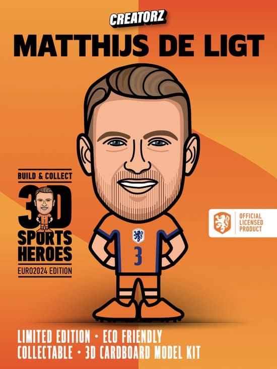 Oku Creatorz 3D Matthijs de Ligt Sports Heroes