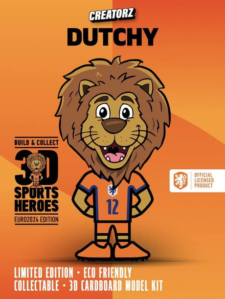 Oku Creatorz 3D maskotka holenderskich bohaterów sportowych
