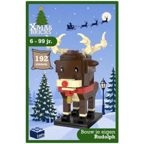 Sintbricks xmas bricks bouw je eigen kerst rudolph 192 delig