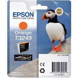 Wkład atramentowy pomarańczowy epson t3249