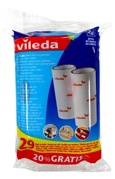 Vileda 1004132 - wymiana szczotki kleju | 6 sztuk