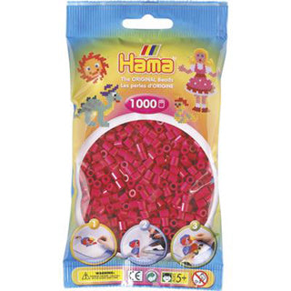 Koraliki do naprasowania Hama midi - ciepła czerwień (029), 1000 szt.