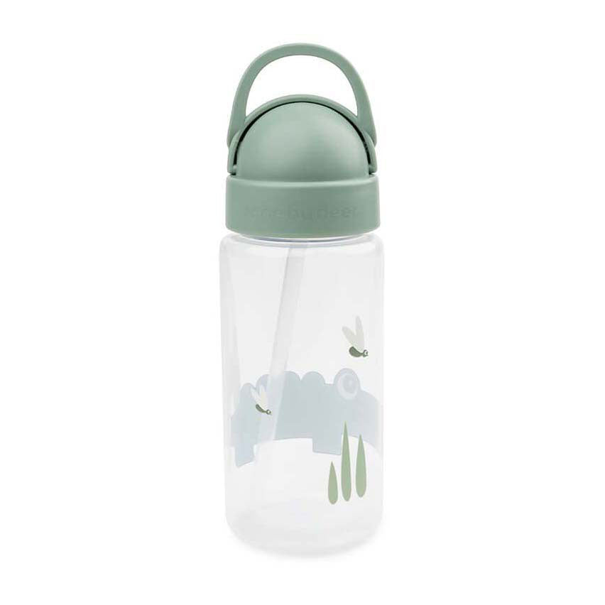 Done by Deer słomkowy kubek croco green, 350ml