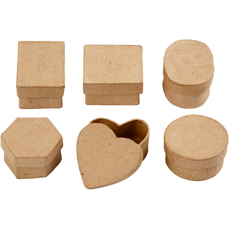 Firma Creativ https: www.cchobby.nl mini-pudełka-h-3-cm-d-4-6-cm-6-piece-1-box