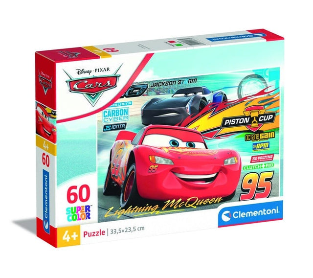 Puzzle Clementoni - Auta Disneya - 60 elementów