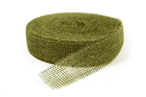 Sizoband â® jute olive 5cm ã— 40m