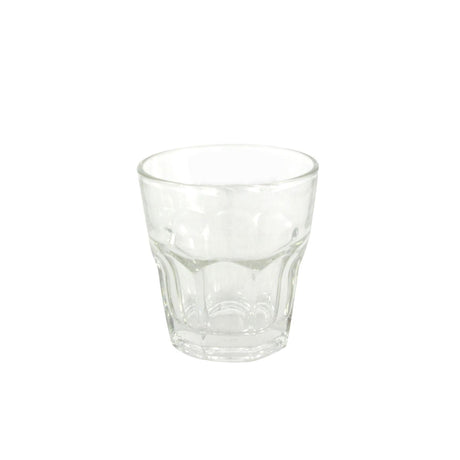 Szklanka do picia fasetowana 8x8,5cm 240ml opakowanie 6 sztuk