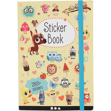 Firma Creativ https: www.cchobby.nl książka z naklejkami-rozmiar-11-5x17-cm-1-sztuka