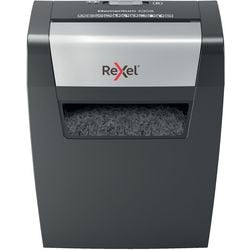 Niszczarka Rexel Moment x308 - niszczarka poprzeczna p3 - do 8 kartek - 15l - czarna