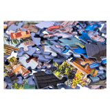 Taktyczny zabytkowy samochód w Hawanie – puzzle – 200 elementów – klasyczny samochód i pejzaż miejski – elegancki i kojący design – wysoka skandynawska jakość