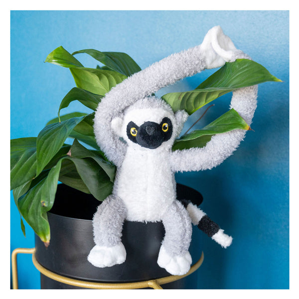 TACTIC Jungle Matess Cuddle - Lemur Maki Grey Black
