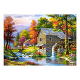Stary młyn Sutterland Castorland – puzzle – 500 elementów – satynowe wykończenie – idealne dopasowanie – europejska jakość