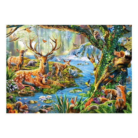 Puzzle Castorland leśne życie, 500 elementów.