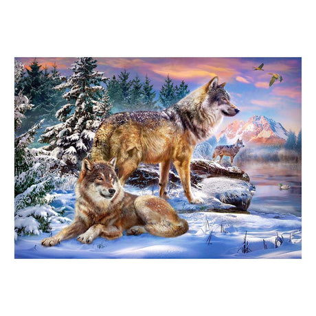 Castorland wilcza kraina czarów – puzzle – 500 elementów – satynowe wykończenie – idealne dopasowanie – europejska jakość