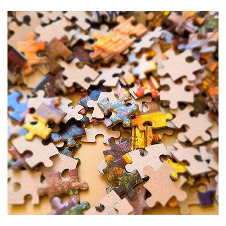 Słoneczniki Castorland w pawim wazonie – puzzle – 1000 elementów – wykończenie satynowe – idealne dopasowanie – europejska jakość