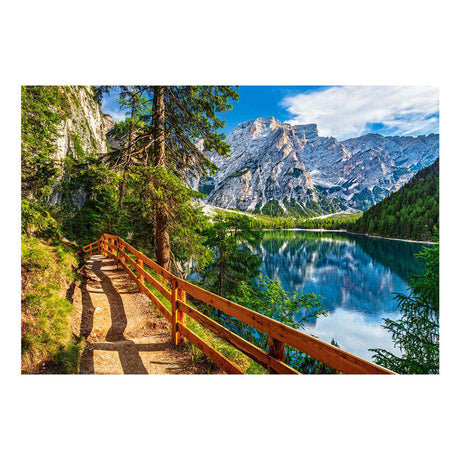 Puzzle Castorland Braies Lake Italy, 1000 elementów.