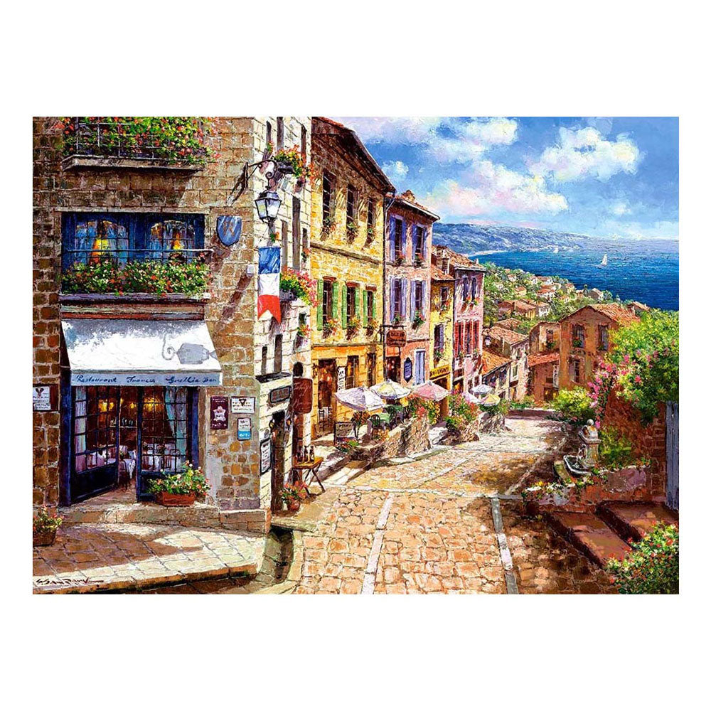 Puzzle popołudniowe Castorland w ładnych opakowaniach, 3000 elementów.