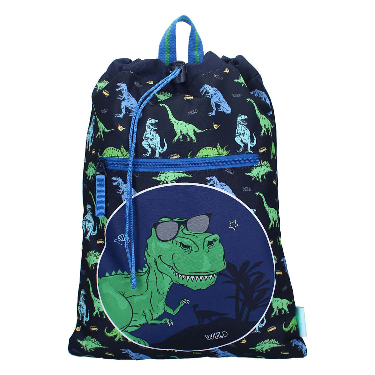 Zabawna torba sportowa Vadobag Happy Go Lucky Dino